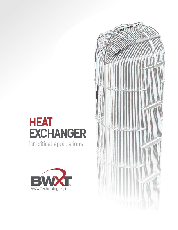 Heat Exchangers for Critical Applications