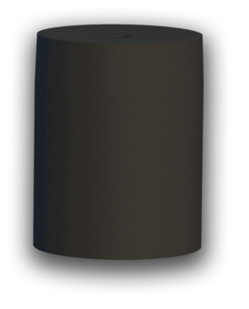 BWXT CANDU Fuel pellet on a clear background