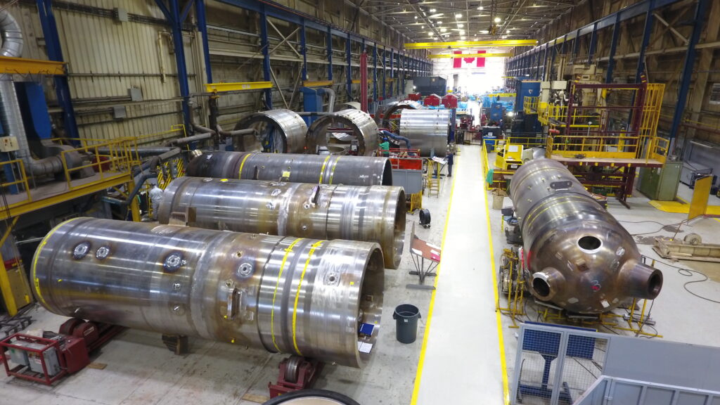 BWXT has more than 60 years of experience engineering and manufacturing steam generators for the nuclear industry.