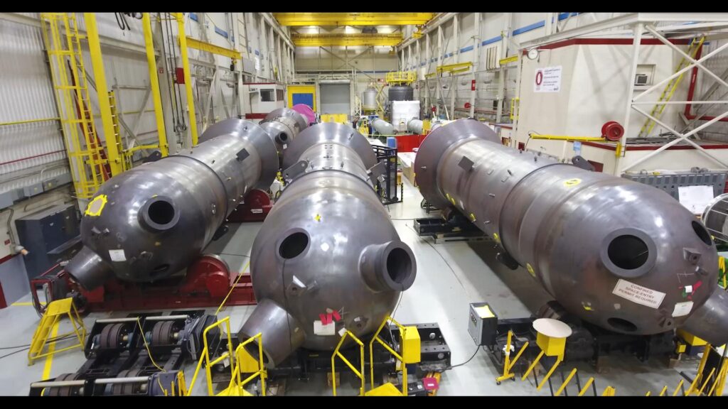 BWXT canada steam generators manufacturing energy